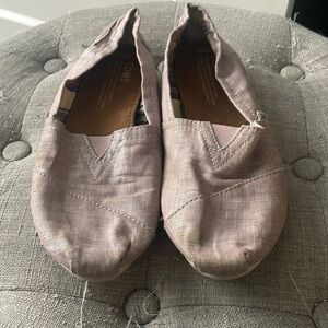 TOMS classic metallic canvas W6.5
